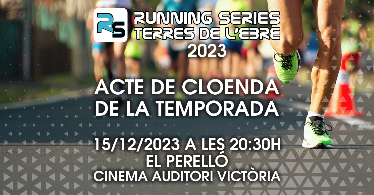 cloenda Running Series Terres de l'Ebre 2023 15/12/2023 a El Perelló